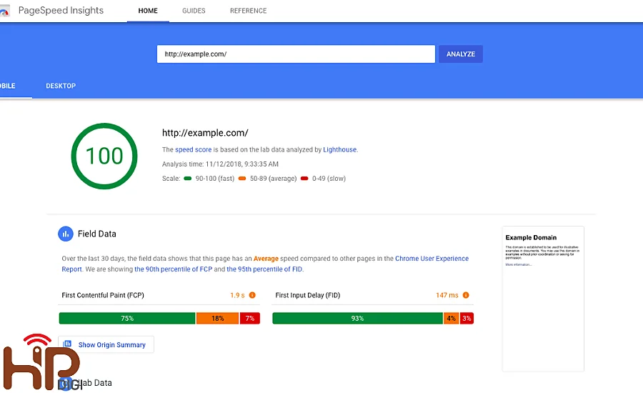 Google PageSpeed Insights