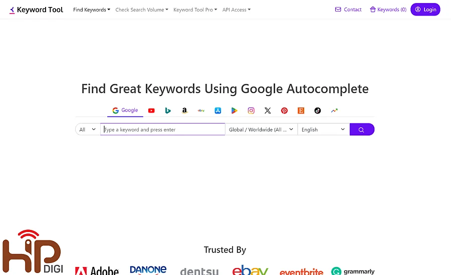 Keyword Tool