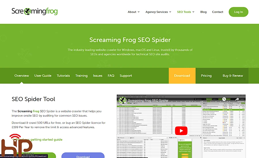 Screaming Frog