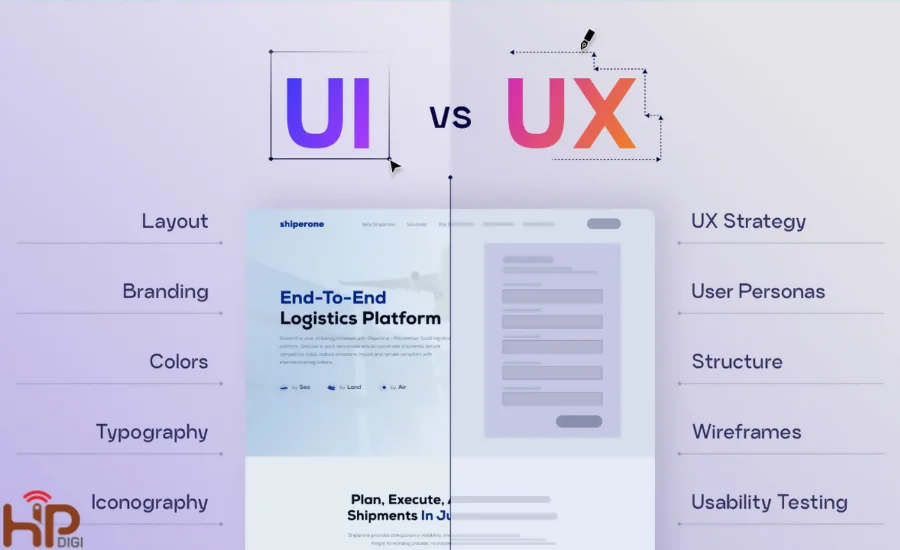 Các bước thiết kế UI UX